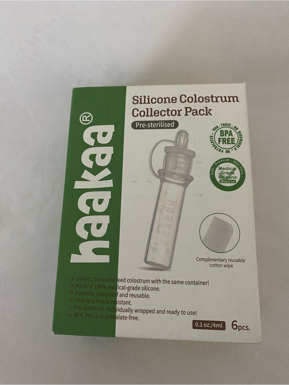 Haakaa Silicone Colostrum Collector Pack - 5